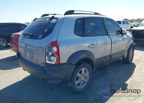 2005 Hyundai Tucson Gls/Lx из США, поврежденный, VIN KM8JN12D25U147332